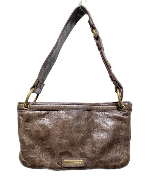 MARC JACOBS（マークジェイコブス）MARC JACOBS (マークジェイコブス) レザーワンショルダーバッグ ブラウンの古着・服飾アイテム