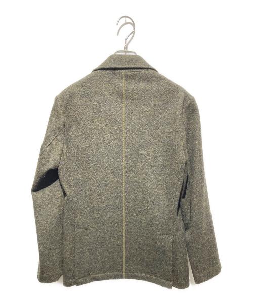 SHIPS（シップス）SHIPS (シップス) BALANCIRCULAR(R) ソリッド ツイード ジャケット グリーン サイズ:Sの古着・服飾アイテム