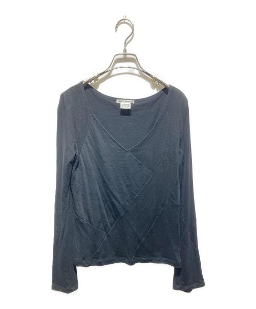 ISSEY MIYAKE（イッセイミヤケ）ISSEY MIYAKE (イッセイミヤケ) デザインニット ブラック サイズ:3の古着・服飾アイテム