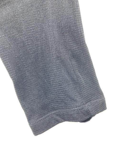 ISSEY MIYAKE（イッセイミヤケ）ISSEY MIYAKE (イッセイミヤケ) デザインニット ブラック サイズ:3の古着・服飾アイテム