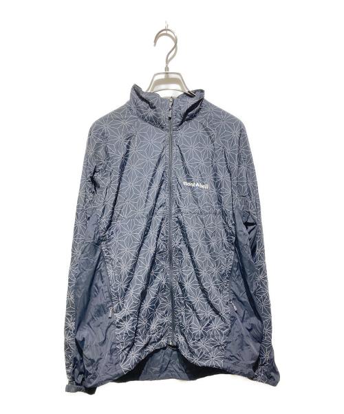 mont-bell（モンベル）mont-bell (モンベル) リフレック ウインドジャケット ブラック×ホワイト サイズ:Sの古着・服飾アイテム