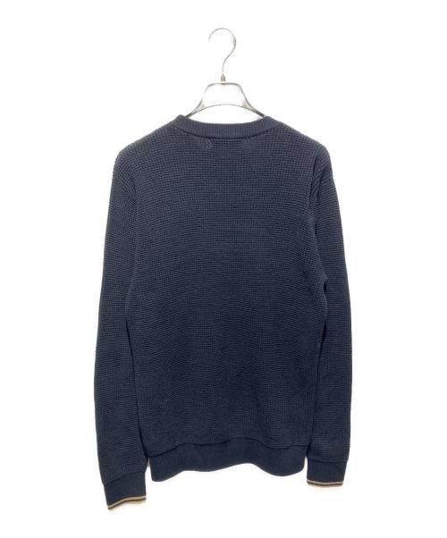 FRED PERRY（フレッドペリー）FRED PERRY (フレッドペリー) ワッフル ステッチ ジャンパー ネイビー サイズ:Sの古着・服飾アイテム