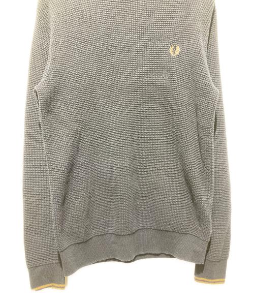 FRED PERRY（フレッドペリー）FRED PERRY (フレッドペリー) ワッフル ステッチ ジャンパー ネイビー サイズ:Sの古着・服飾アイテム