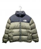 THE NORTH FACEザ ノース フェイス）の古着「1996 RETRO NUPTSE JACKET」｜ブラック×グリーン