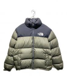 THE NORTH FACE（ザ ノース フェイス）の古着「1996 RETRO NUPTSE JACKET」｜ブラック×グリーン