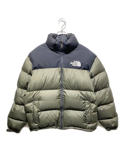 THE NORTH FACE（ザ ノース フェイス）THE NORTH FACE (ザ ノース フェイス) 1996 RETRO NUPTSE JACKET ブラック×グリーン サイズ:Ｌの古着・服飾アイテム