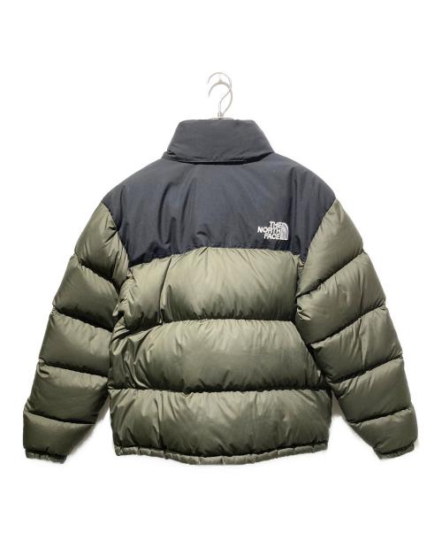 THE NORTH FACE（ザ ノース フェイス）THE NORTH FACE (ザ ノース フェイス) 1996 RETRO NUPTSE JACKET ブラック×グリーン サイズ:Ｌの古着・服飾アイテム