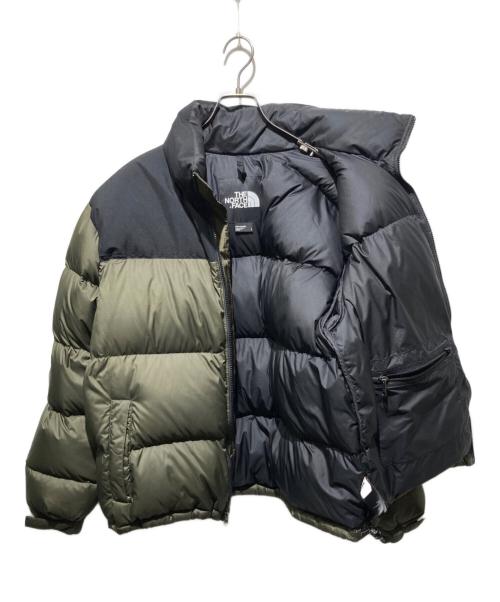 THE NORTH FACE（ザ ノース フェイス）THE NORTH FACE (ザ ノース フェイス) 1996 RETRO NUPTSE JACKET ブラック×グリーン サイズ:Ｌの古着・服飾アイテム