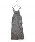 JEANASIS（ジーナシス）の古着「ポケットワークサロペ」｜グレー
