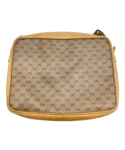 GUCCI（グッチ）GUCCI (グッチ) マイクロGG柄ショルダーバック ブラウンの古着・服飾アイテム