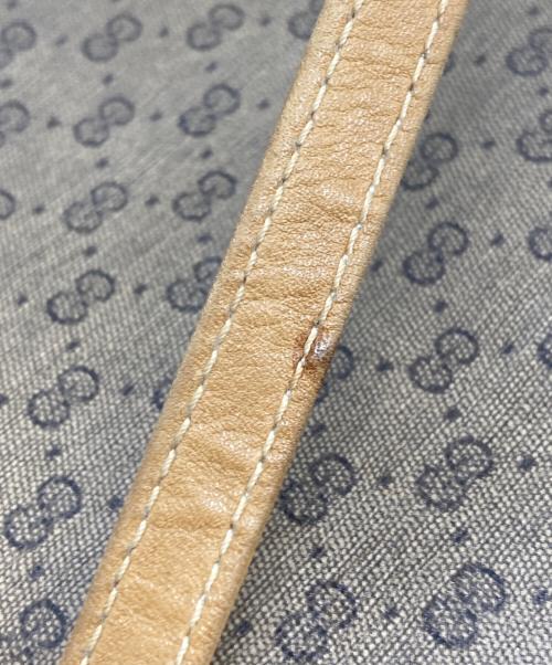 GUCCI（グッチ）GUCCI (グッチ) マイクロGG柄ショルダーバック ブラウンの古着・服飾アイテム