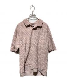 KITH（キス）の古着「MonogramTerry Leo Polo」｜ピンク