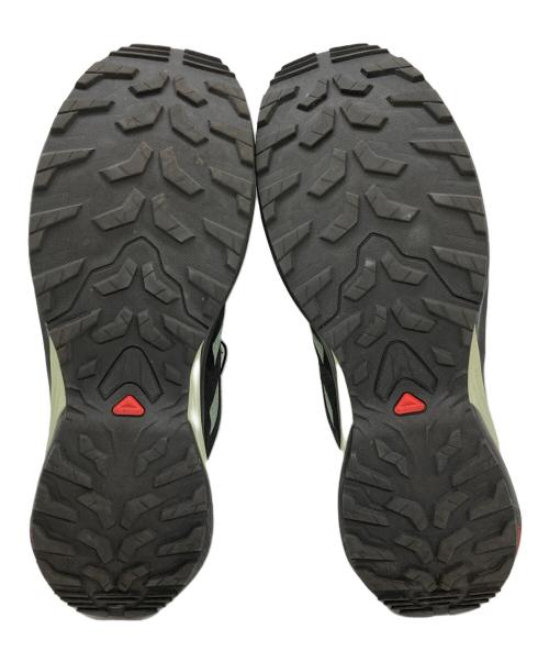 SALOMON（サロモン）SALOMON (サロモン) X-ADVENTURE GTX/ローカットスニーカー ブラック×グリーン サイズ:27.5の古着・服飾アイテム