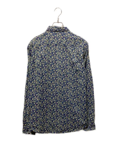 Denim & Supply Ralph Lauren（デニム＆サプライ ラルフローレン）Denim & Supply Ralph Lauren (デニム＆サプライ ラルフローレン) 花柄長袖シャツ グリーン×ネイビー サイズ:Ｍの古着・服飾アイテム