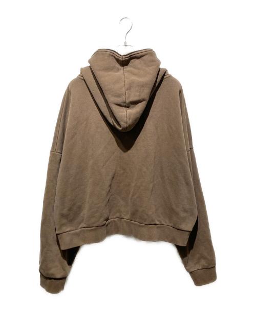 entire studios（エンタイアスタジオ）entire studios (エンタイアスタジオ) ジップパーカー ブラウン サイズ:Ｍの古着・服飾アイテム