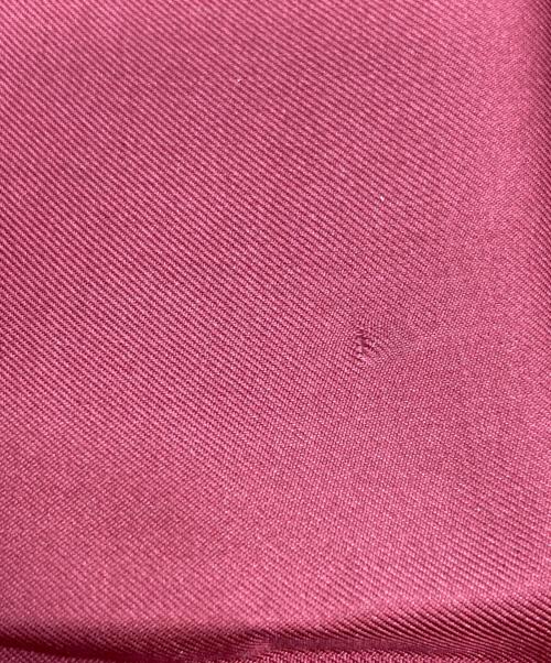 BURBERRY LONDON（バーバリーロンドン）BURBERRY LONDON (バーバリーロンドン) シルクスカーフ ボルドーの古着・服飾アイテム