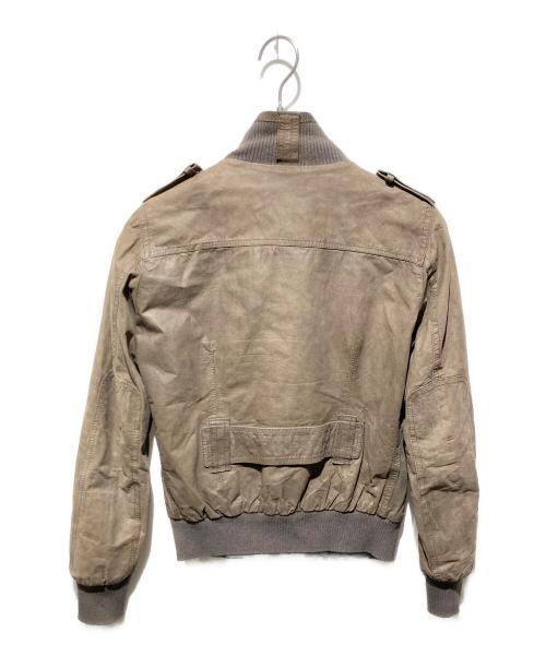 DACUTE（ダクテ）DACUTE (ダクテ) レザージャケット ブラウン サイズ:44の古着・服飾アイテム