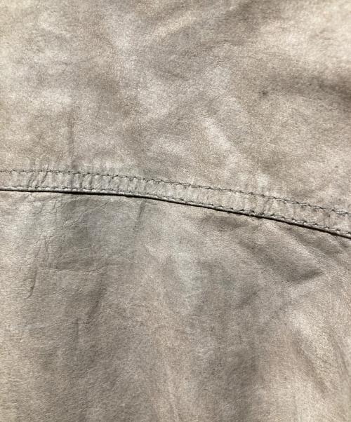 DACUTE（ダクテ）DACUTE (ダクテ) レザージャケット ブラウン サイズ:44の古着・服飾アイテム
