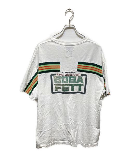 FACETASM（ファセッタズム）FACETASM (ファセッタズム) プリントTシャツ ホワイト サイズ:5の古着・服飾アイテム