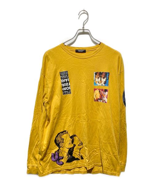 UNDERCOVER（アンダーカバー）UNDERCOVER (アンダーカバー) コットンロングスリーブTシャツ イエロー サイズ:4の古着・服飾アイテム