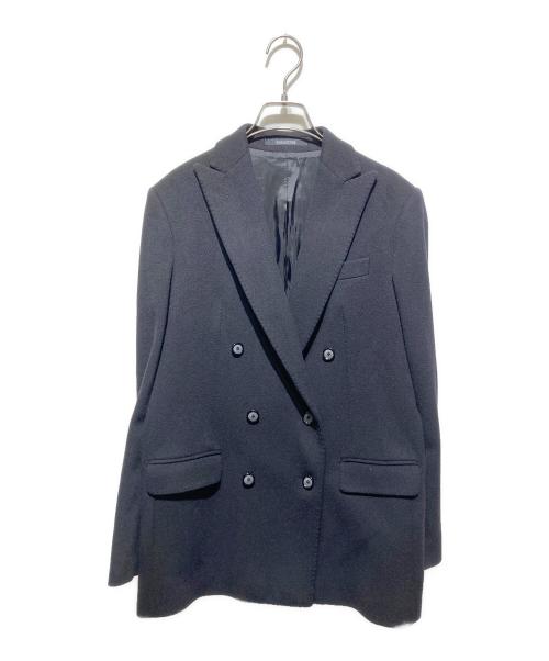 TAGLIATORE（タリアトーレ）TAGLIATORE (タリアトーレ) J-JASMINE カシミヤ混テーラードジャケット ブラック サイズ:40の古着・服飾アイテム