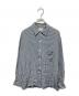 STEVEN ALAN（スティーブンアラン）の古着「GINGHAM CHECK REGULAR COLLAR BOX SHIRT-LOOSE」｜ブラック