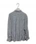 STEVEN ALAN (スティーブンアラン) GINGHAM CHECK REGULAR COLLAR BOX SHIRT-LOOSE ブラック サイズ:不明：5000円