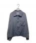 S’YTE Yohji Yamamoto（サイト ヨウジヤマモト）の古着「100/2 COTTON BROAD ZIP-UP BLOUSON」｜ブラック