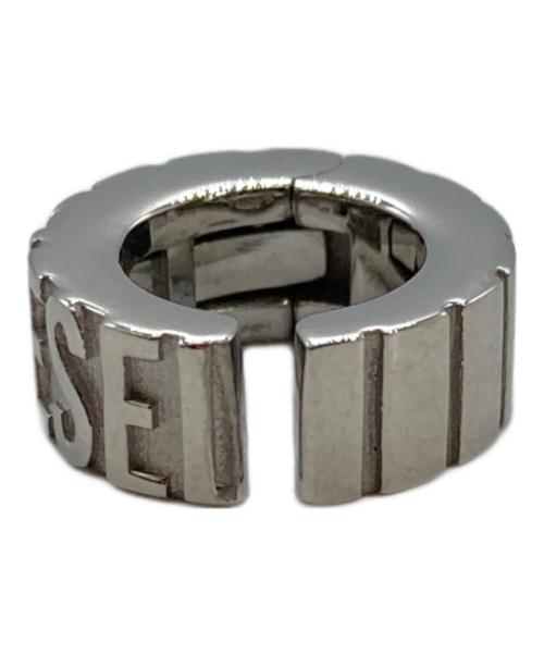 DIESEL（ディーゼル）DIESEL (ディーゼル) ステンレスイヤリング シルバーの古着・服飾アイテム