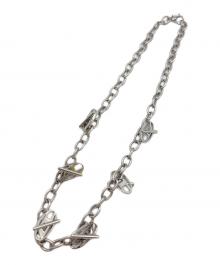 DIESEL（ディーゼル）の古着「ロゴチェーンネックレス」｜シルバー