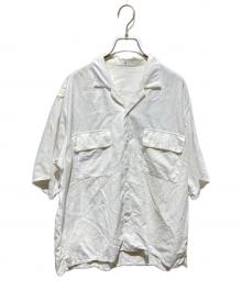 YLEVE（イレーヴ）の古着「ORGANIC COTTON WASHER SATIN SH」｜ホワイト