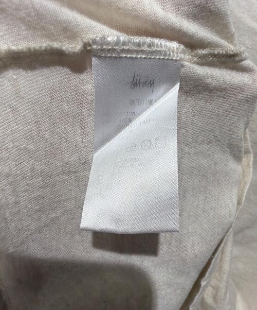 stussy（ステューシー）stussy (ステューシー) リンガーTシャツ アイボリー サイズ:Ｍの古着・服飾アイテム