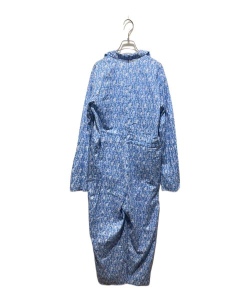 BACCA（バッカ）BACCA (バッカ) サマーリバティ コットンコンビネゾン ブルー サイズ:34の古着・服飾アイテム