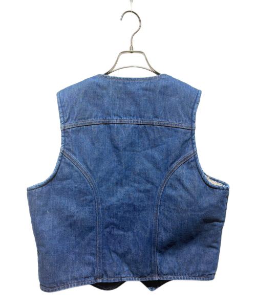 MAVERICK（マーベリック）MAVERICK (マーベリック) デニムボアベスト インディゴ サイズ:不明の古着・服飾アイテム