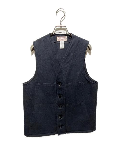 FILSON GARMENT（フィルソン ガーメント）FILSON GARMENT (フィルソン ガーメント) ウールベスト ブラック サイズ:36の古着・服飾アイテム