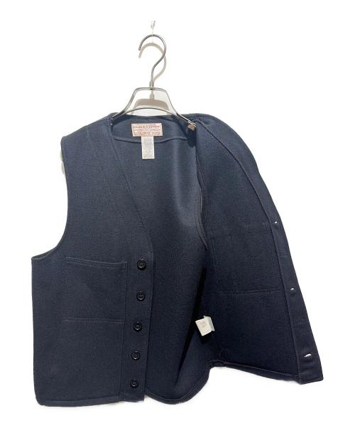 FILSON GARMENT（フィルソン ガーメント）FILSON GARMENT (フィルソン ガーメント) ウールベスト ブラック サイズ:36の古着・服飾アイテム