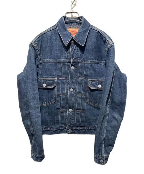 DENIME（ドゥニーム）DENIME (ドゥニーム) 裏地ブランケットデニムジャケット インディゴ サイズ:Mの古着・服飾アイテム