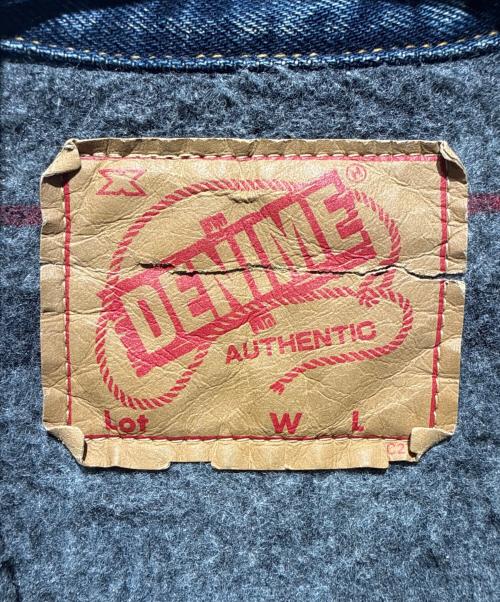 DENIME（ドゥニーム）DENIME (ドゥニーム) 裏地ブランケットデニムジャケット インディゴ サイズ:Mの古着・服飾アイテム