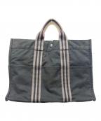 HERMESエルメス）の古着「フールトゥトートバッグ」｜ブラック