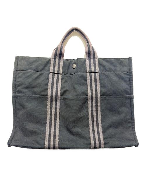 HERMES（エルメス）HERMES (エルメス) フールトゥトートバッグ ブラックの古着・服飾アイテム