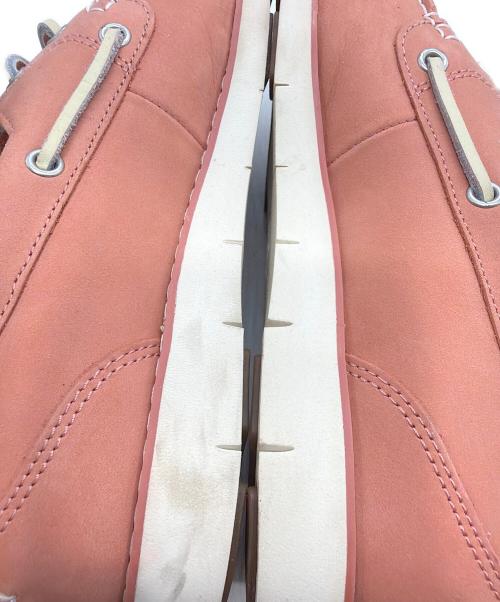 Timberland（ティンバーランド）Timberland (ティンバーランド) 2eyeボートシューズ ピンク サイズ:25cmの古着・服飾アイテム