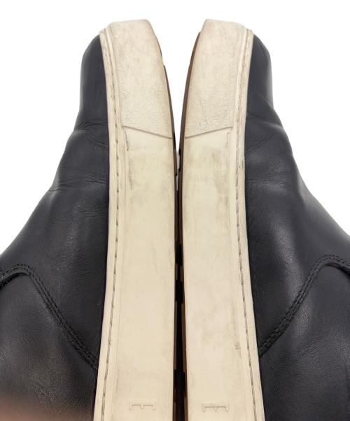 EARLE（アール）EARLE (アール) Drape slip-on sneakers ブラック サイズ:44の古着・服飾アイテム
