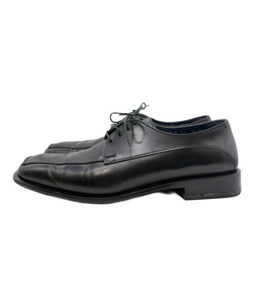 Salvatore Ferragamo（サルヴァトーレ フェラガモ）Salvatore Ferragamo (サルヴァトーレ フェラガモ) スクエアトゥーシューズ ブラック サイズ:8 1/2の古着・服飾アイテム