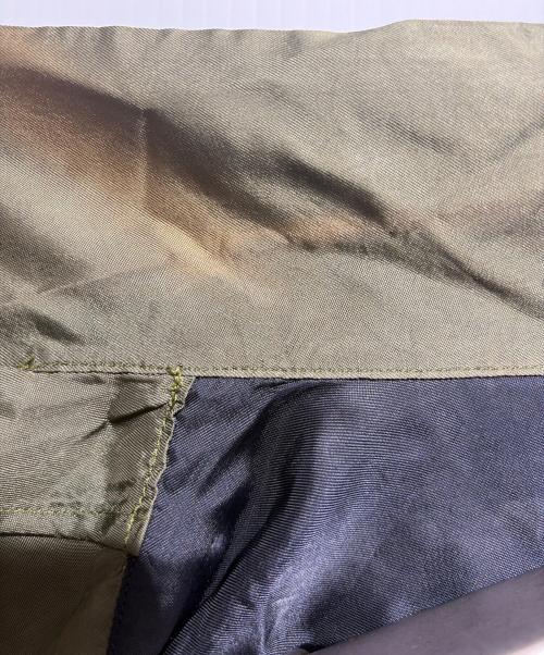 DRIES VAN NOTEN（ドリスヴァンノッテン）DRIES VAN NOTEN (ドリスヴァンノッテン) オープンカラーシャツ ブラック×グリーン サイズ:44の古着・服飾アイテム