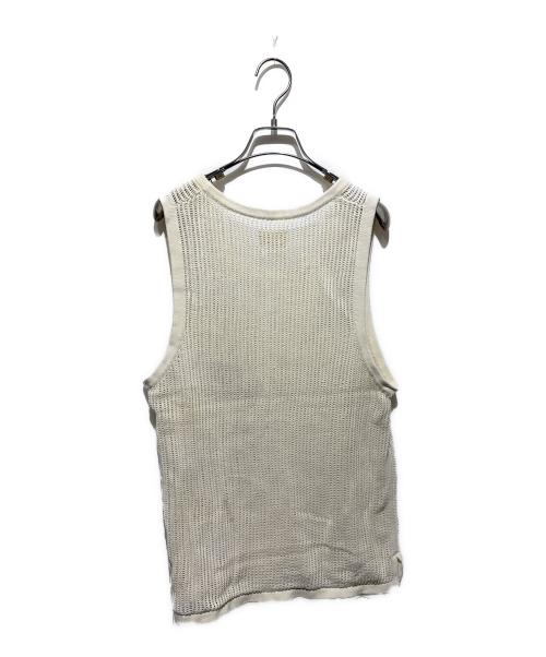 Aime Leon Dore（エメレオンドレ）Aime Leon Dore (エメレオンドレ) メッシュニットタンクトップ アイボリー サイズ:Ｍの古着・服飾アイテム