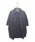 SOFTHYPHEN（ソフトハイフン）の古着「Lace Border Short Sleeve Shirt/半袖シャツ」｜ブラック