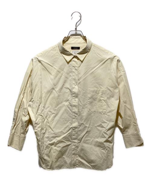 anuans（アニュアンス）anuans (アニュアンス) スタンダードシャツ ベージュ サイズ:FREEの古着・服飾アイテム