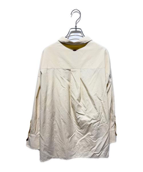anuans（アニュアンス）anuans (アニュアンス) スタンダードシャツ ベージュ サイズ:FREEの古着・服飾アイテム
