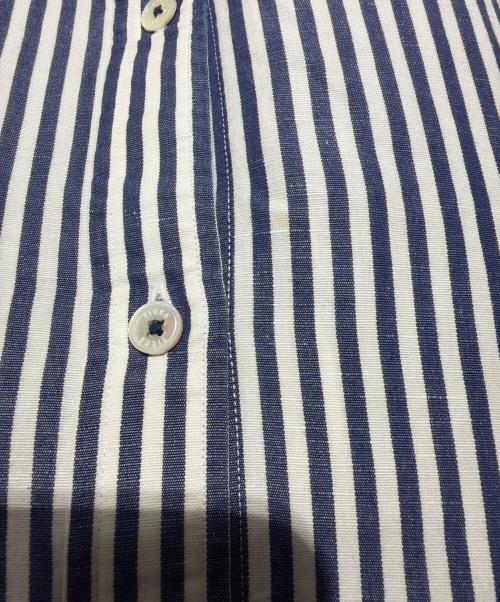 ticca（ティッカ）TICCA (ティッカ) コットンリネンWポケットロングシャツワンピース ブルー サイズ:FREEの古着・服飾アイテム