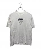 NIKE×stussyナイキ×ステューシー）の古着「International Tee」｜ホワイト